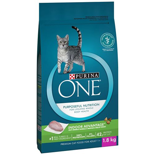 Purina® ONE® SmartBlend™ Indoor Hairball & Weight Control Adult Cat