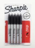 sharpie fine permanent marker black