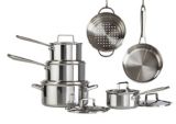 PADERNO Canadian Professional Clad Cookware Set, Dishwasher & Oven Safe, 12-pc | Padernonull