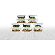 Vida by PADERNO Glass Clip Lid Food Storage Set, 20-pc