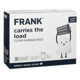 extra large clear garbage bags