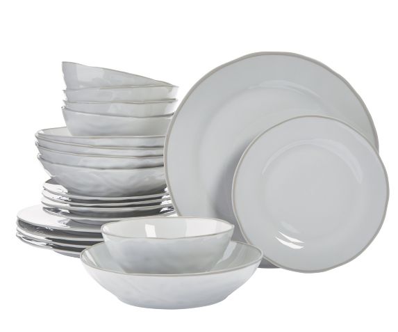CANVAS Auden Porcelain Organic Dinnerware Set, 16-pc Product image