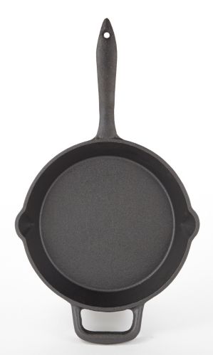 [Canadian Tire] Lagostina Black Cast Iron Frying Pan, 10-in for $19.99, 12-in $29.99, Reversible Grill for $39.99