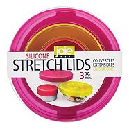 Joie Reusable Stretch Lids, 3-pk