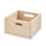 The Home Edit by iDESIGN All-Purpose Wooden Bin | The Home Editnull