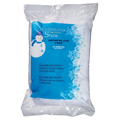 Christmas Decoration Artificial Snow Flurries, White, 16-oz Product image