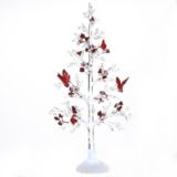 Holiday Collections PreLit Cardinal Tree, 23in Canadian Tire