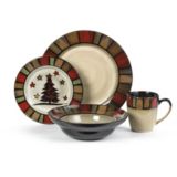 Cuisinart 16pc Holiday Stoneware Set Canadian Tire
