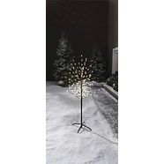 CANVAS Pre-lit Twig Tree Christmas Decorations, 144 Pure White LED Lights, 5-ft