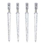 NOMA Quick-Clip 10 Icicle Lights, Pure White | NOMAnull