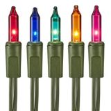 Lumières des fêtes For Living, 100 mini-ampoules incandescentes, multicolore | FOR LIVINGnull