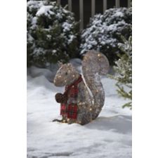 Canvas Led Whimsical Squirrel 20 In Canadian Tire