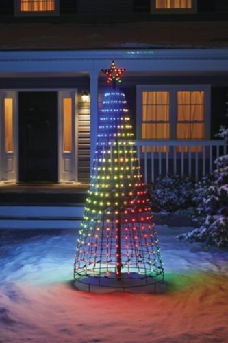 CANVAS Musical Lightshow LED Pixel Tree, 7.5-ft Product image