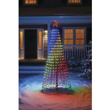 Canvas Musical Lightshow Led Pixel Tree 7 5 Ft Canadian Tire