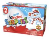 Kinder Suprise Milk Chocolate & Christmas Toy, Assorted Styles, 2-pk | Kindernull