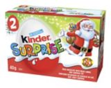 Chocolat au lait et jouets de Noël Kinder Surprise, choix de styles, paq. 2 | Kindernull