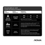 NOMA Outdoor 70 C6 LED Lights, Pure White | NOMAnull