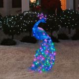 GEMMY LED Whimsical Peacock, 4-ft Canadian Tire