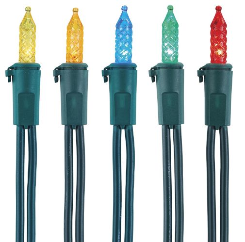 Lumières des fêtes extérieures NOMA, 70 mini-ampoules à DEL, multicolore Image de l’article