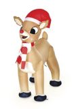GEMMY Inflatable Rudolf with Twinkling Nose Christmas Decoration Self-Inflating, 3.5-ft | Rudolphnull