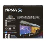 NOMA Advanced Constant-Lit Lightshow 50 LED Icicle Lights | NOMAnull