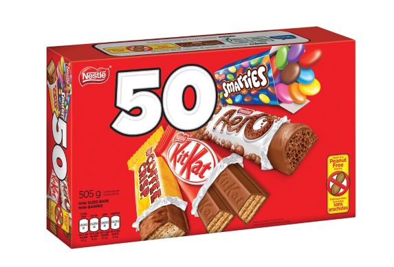 Mini-barres de chocolat Favorites Nestlé, paq. 50 Image de l’article