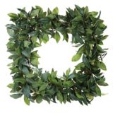 CANVAS Laurel Square Wreath, 24in Canadian Tire