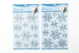 Jewelled Snowflake Window Clings, Assorted | FOR LIVINGnull