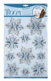 For Living Christmas Decoration Snowflake Window Clings, Assorted Style | FOR LIVINGnull