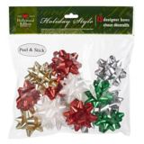 Metallic Bows, Assorted, 15pk Canadian Tire