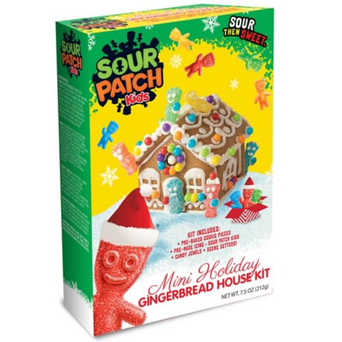 Sour Patch Kids Mini Holiday Gingerbread House Kit, 212-g Product image