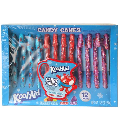 Kool Aid Fruity Candy Canes, 12-pk Product image