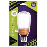 Gemmy Short-Circuit Lightshow Halloween Light Bulb, Flickering Effect, Black, 6 1/4-cm | Gemmynull