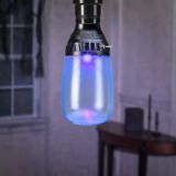 Short-Circuit Lightshow Halloween Light Bulb, Black | Gemmynull