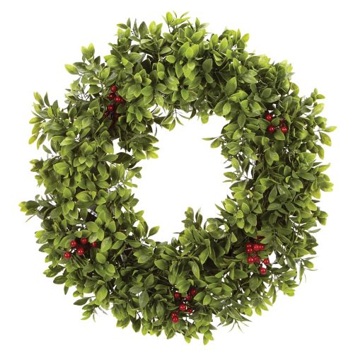 CANVAS Boxwood Berry Wreath, 24-in Product image