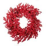 CANVAS Red Berry Wreath, 24in Canadian Tire