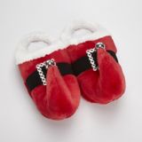 Christmas Indoor Decoration Plus Elf Slippers, One Size, Red, 9 1/2-in