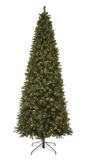 Pre-Lit Slim Christmas Tree, 9-ft Canadian Tire