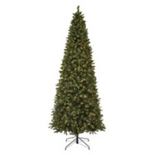 Pre-Lit Slim Christmas Tree, 9-ft Canadian Tire