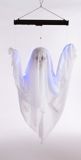 For Living Animated Floating Ghost with LED Lights and Sound for Halloween, White, 48-in | FOR LIVINGnull