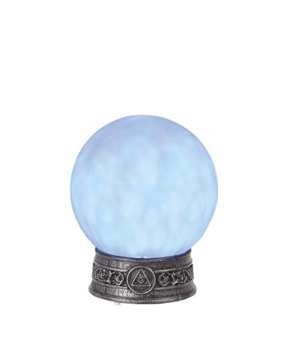 Boule de cristal animée For Living avec lumières à DEL, capteur de son pour l'Halloween, blanc, 6-1/4 po Image de l’article