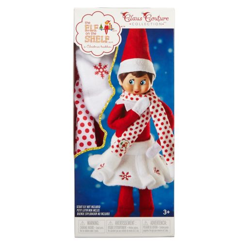 Décoration de Noël en forme de flocon de neige Elf on the Shelf collection Claus Couture Image de l’article