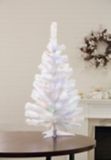 NOMA Pre-Lit LED Christmas Indoor Decoration Artificial Tabletop Tree, White, 3-ft | NOMAnull