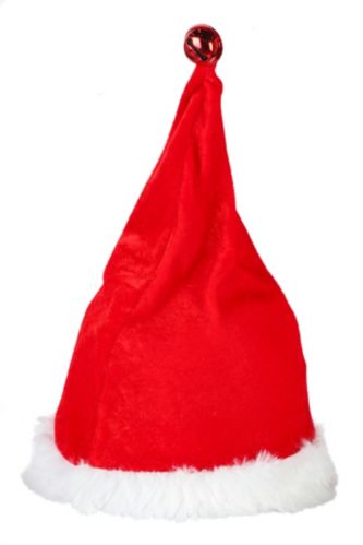 For Living Dancing Musical Christmas Decoration Santa Hat, Red, 13-in Product image