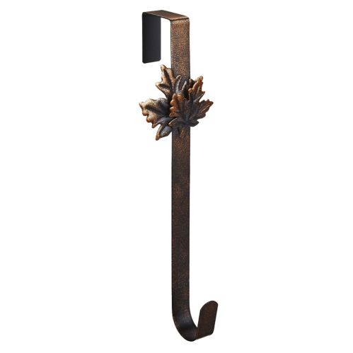 For Living Iron Wreath Hanger Kit for Fall Decoration, Brown, Assorted Styles, 14-in, 2-pc Product image