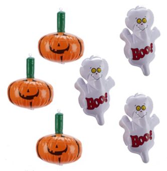 For Living Inflatable Mini Halloween Decorations Assorted 3 Pk