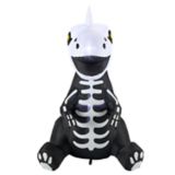 For Living Inflatable Skeleton Dinosaur with LED Lights, Halloween Decorations, 3 1/2-ft | FOR LIVINGnull