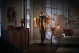 Épouvantail debout animé avec lumières à DEL For Living pour l'Halloween, beige, 5-1/4 pi | FOR LIVINGnull