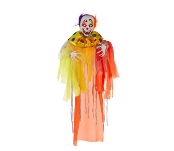 For Living Light Up Hanging Clown with LED Lights and Sound Sensor for ...