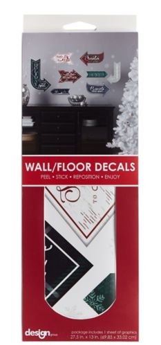 Plaid Holiday Wall Decals Product image